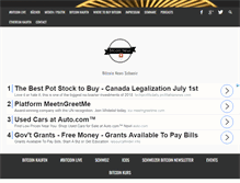 Tablet Screenshot of bitcoinnews.ch